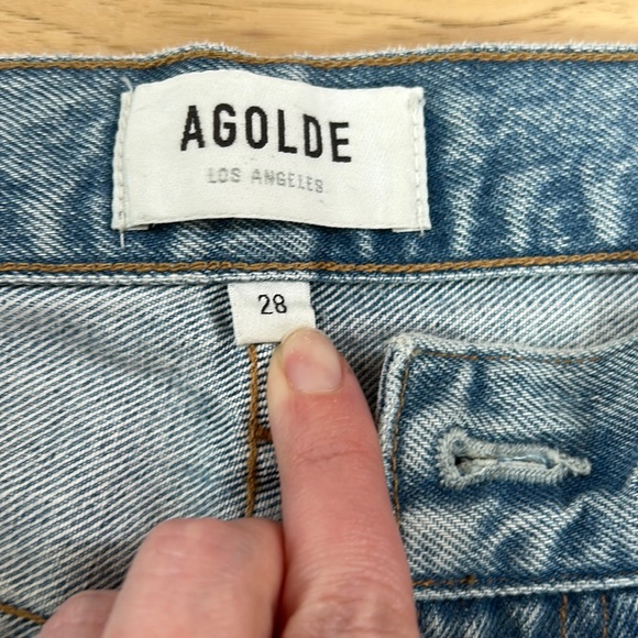 A Golde 90s Pinch Waist Jeans (worn once) - Picture 2 of 3